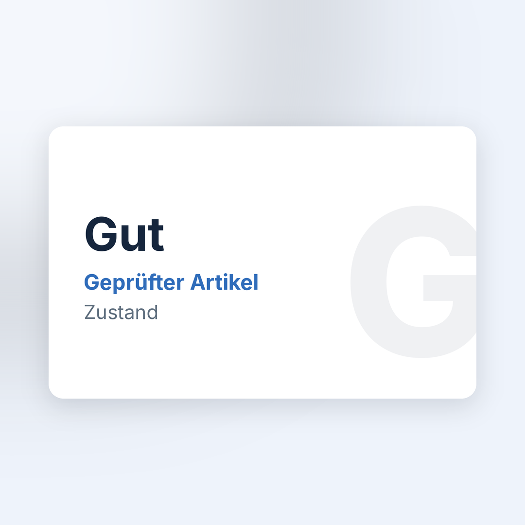 Zustand: Gut