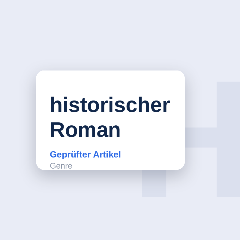 historischer Roman