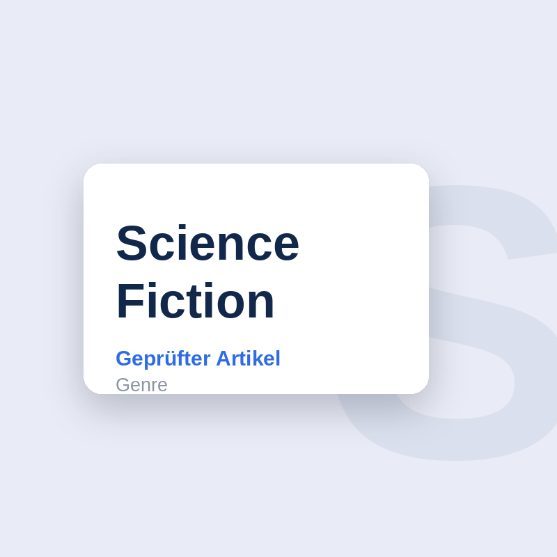 Science Fiction