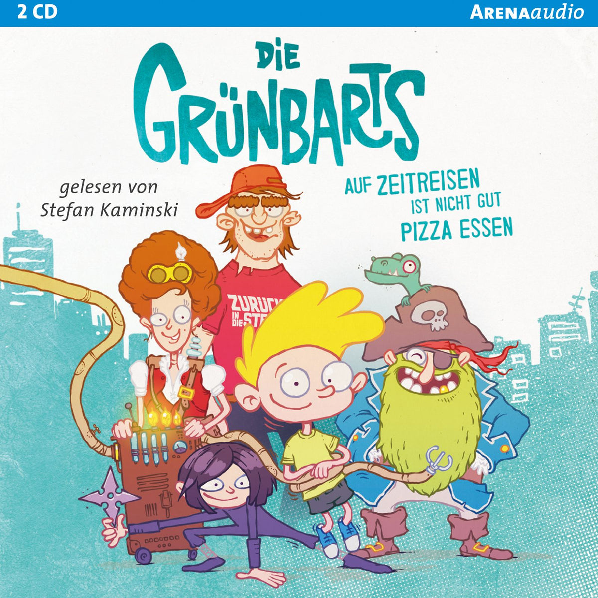 Die Grünbarts (1). Auf Zeitreisen ist nicht gut Pizza essen