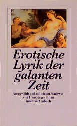 Erotische Lyrik der galanten Zeit