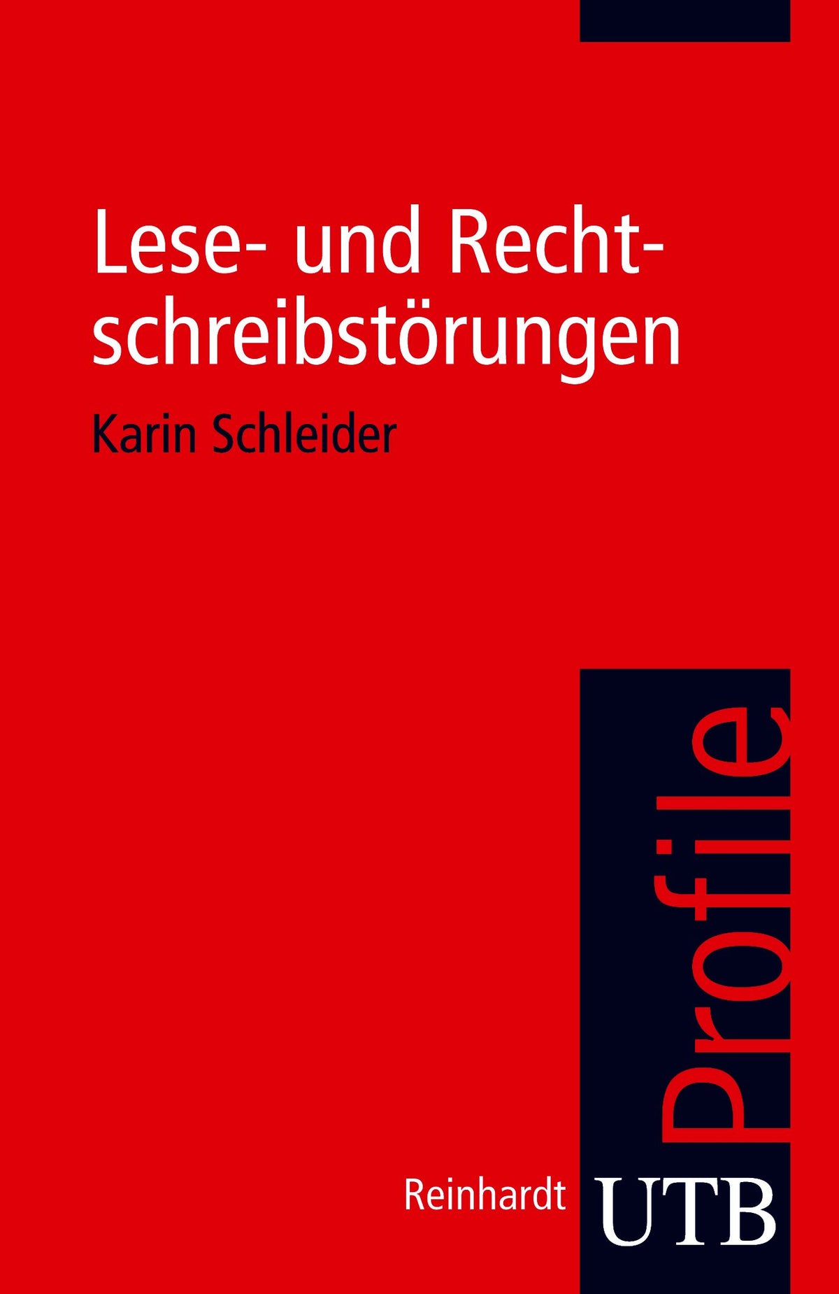 Lese- und Rechtschreibstörungen