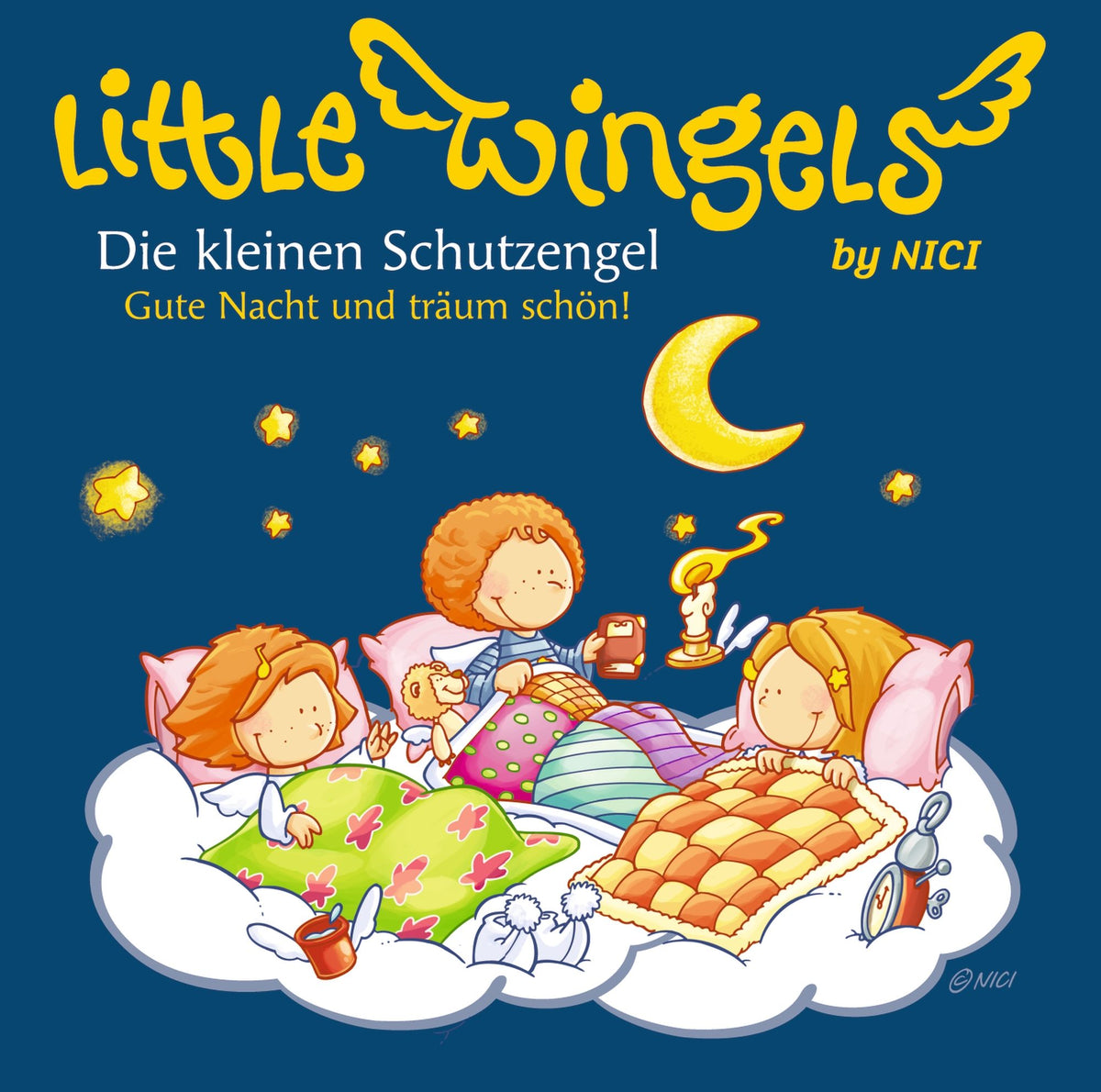 Little Wingels. Die kleinen Schutzengel. Gute Nacht und träum schön!