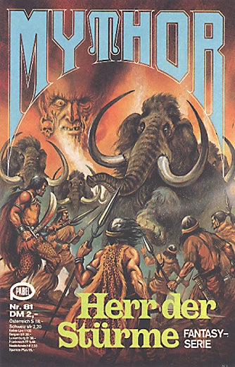 Herr der Stürme (Deutsch) — Mythor Nr. 81, Walker, Hugh