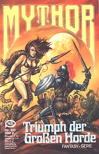 Triumph der großen Horde (Deutsch) — Mythor Nr. 90, Walker, Hugh