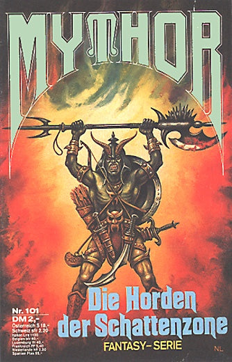 Die Horden der Schattenzone (Deutsch) — Mythor Nr. 101, Hoffmann, Horst