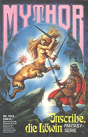 Inscribe die Löwin (Deutsch) — Mythor Nr. 104, Terrid, Peter