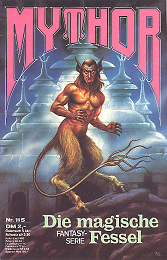 Die magische Fessel (Deutsch) — Mythor Nr. 115, Hoffmann, Horst