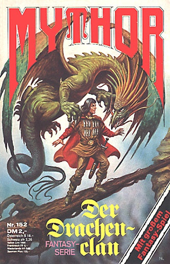 Der Drachenclan (Deutsch) — Mythor Nr. 152, Hoffmann, Horst