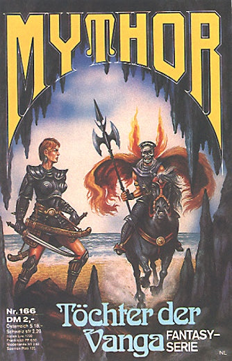 Töchter der Vanga (Deutsch) — Mythor Nr. 166, Giesa, W.K.